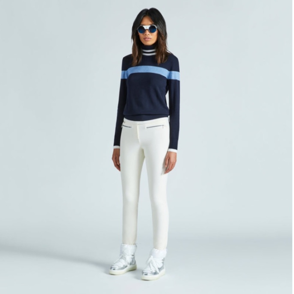 ERIN SNOW JES PANT IN RACER - Snow Color